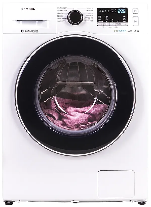 Фото - Стирально-сушильная машина Samsung WD70M4443JW/UA