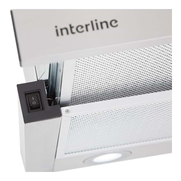 Фото - Витяжка вбудована Interline DELI X/S A/60/2/T