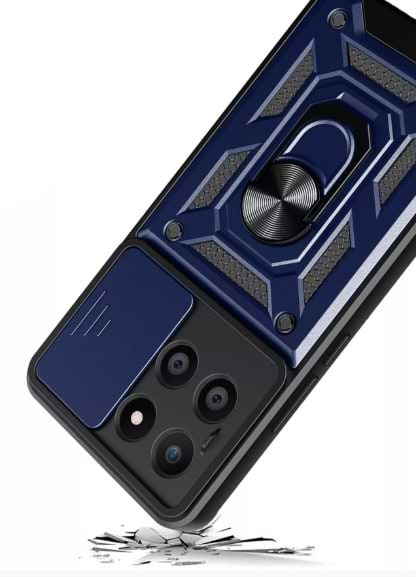 Фото - Чохол для смартфону BeCover Military for Motorola Moto G75 Blue (713061)