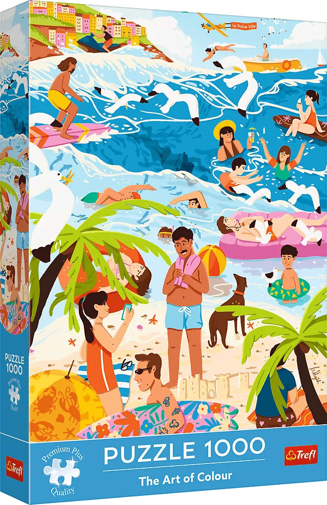 Купити Пазли (8 +) Trefl Відпочинок на канікулах 1000 елм. (12065) - Фото 1 Пазли (8 +) Trefl Відпочинок на канікулах 1000 елм. (12065) - Фото 1