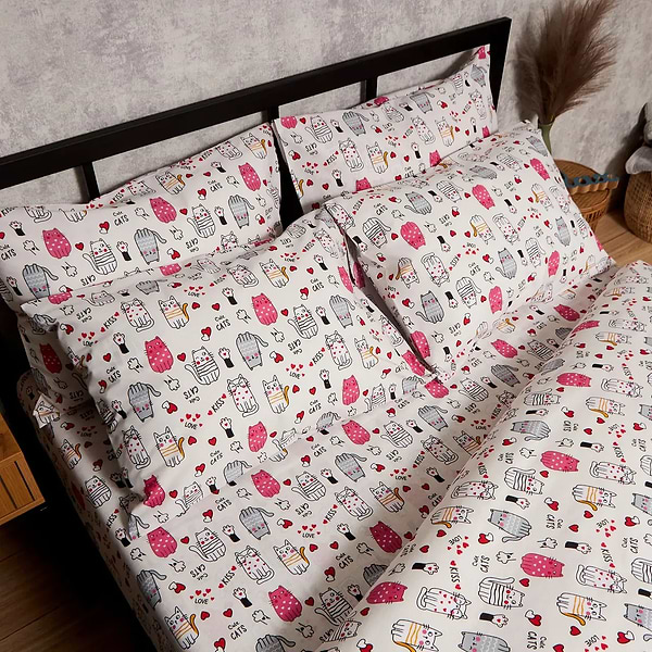 Фото - Комплект постельного белья детский Moon&Star 110х140 см Cute Cats Бязь Gold Люкс (MS-830000295)