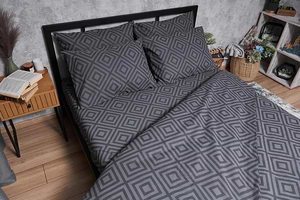 Фото - Комплект постельного белья Moon&Star Бязь Gold Люкс Storm 160х220х2 (MS-820004687)