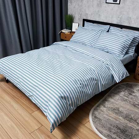 Фото - Комплект постільної білизни Moon&Star Бязь Gold Люкс Calm Waters 175х210 нав. 4х50х70 (MS-820006133)