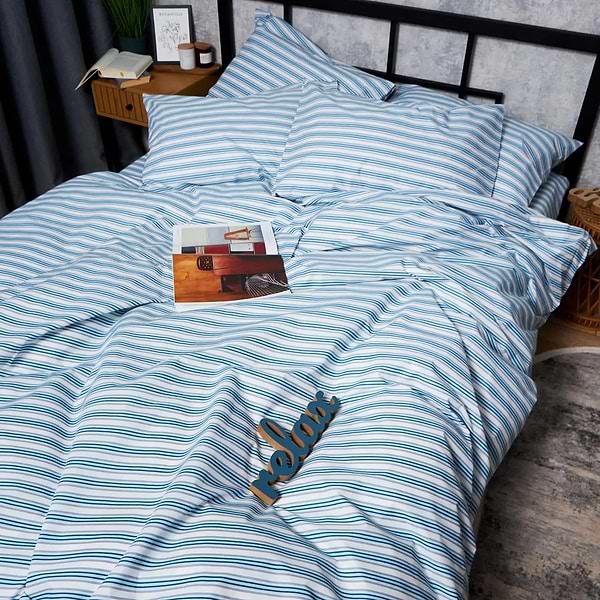 Фото - Комплект постільної білизни Moon&Star Бязь Gold Люкс Calm Waters 175х210 нав. 4х50х70 (MS-820006133)