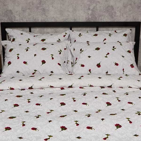 Фото - Комплект постельного белья Moon&Star Бязь Gold Люкс Romantic Rose 200х220 нав. 2х70х70 (MS-820009672)