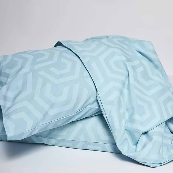 Фото - Комплект постельного белья Moon&Star Бязь Gold Люкс Arctic Glow 180х220 см нав. 50х70 2 шт. (MS-880000004)