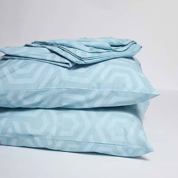 Фото - Комплект постільної білизни Moon&Star Бязь Gold Люкс Arctic Glow 180х220 см нав. 40х60 2 шт. (MS-880000003)