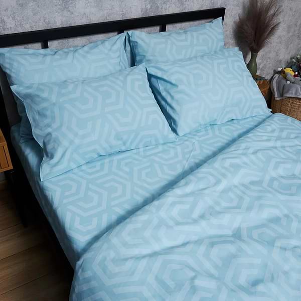 Фото - Комплект постельного белья Moon&Star Бязь Gold Люкс Arctic Glow 175х210 нав. 2х70х70 (MS-820005852)