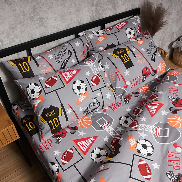 Фото - Комплект постельного белья Moon&Star Бязь Gold Люкс Champion’s Rest 143х210х2 нав. 2х40х60 (MS-820008915)