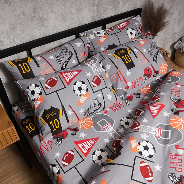 Фото - Комплект постельного белья Moon&Star Бязь Gold Люкс Champion’s Rest 160х220х2 нав. 4х70х70 (MS-820008924)