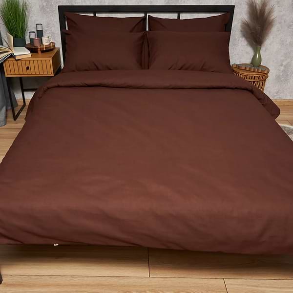 Фото - Комплект постільної білизни Moon&Star Бязь Gold Люкс Chocolate Dream 175х210 нав. 2х70х70 (MS-820008932)