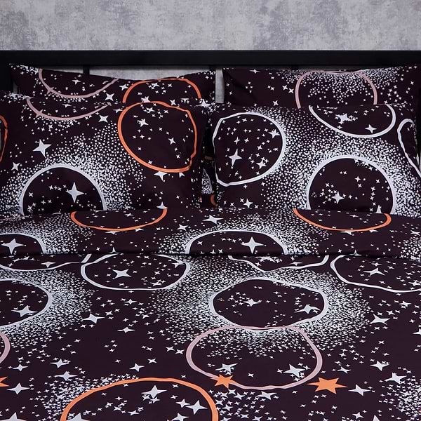 Фото - Комплект постельного белья Moon&Star Бязь Gold Люкс «Cosmic Vibes» 143х210 см нав. 2х50х70 (MS-820006211)