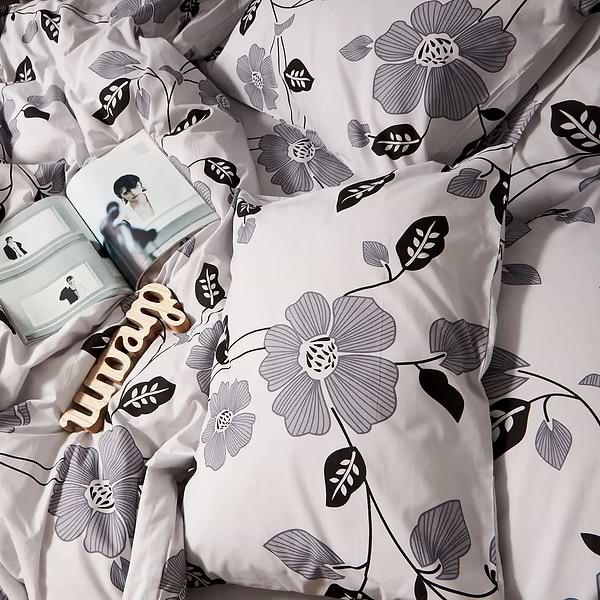 Фото - Комплект постельного белья Moon&Star Бязь Gold Люкс Misty Petals King Size 220x240 нав. 4х70х70 (MS-820009419)