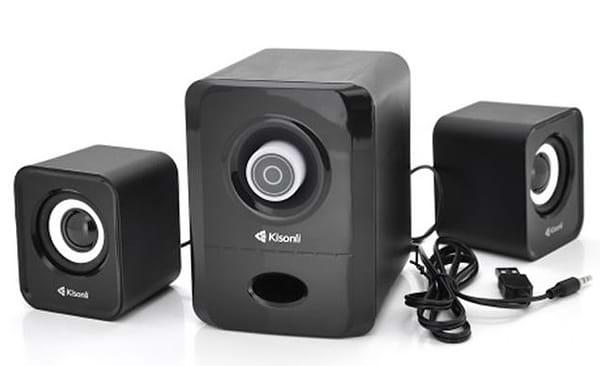 Фото - Комп'ютерна акустика звичайна 2.0 Kisonli U-2900/23430 Black