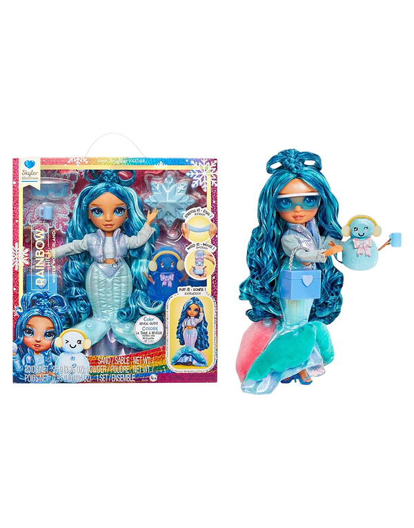 Фото - Ляльковий набір Rainbow High Winter Wonderland - СКАЙЛЕР (з аксесуарами) (120834)