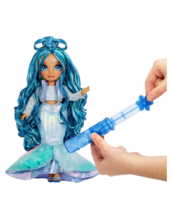 Фото - Ляльковий набір Rainbow High Winter Wonderland - СКАЙЛЕР (з аксесуарами) (120834)