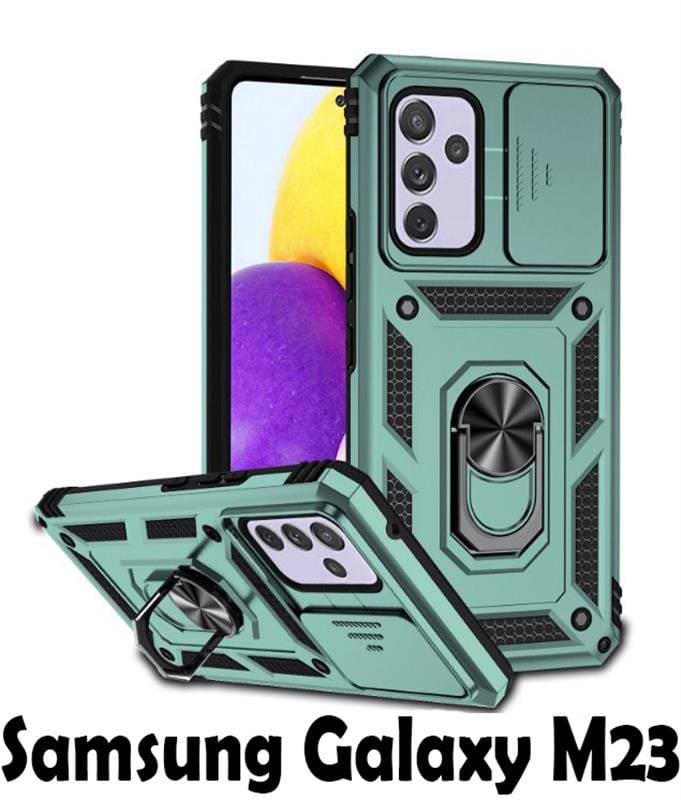 Чохол для смартфону BeCover Military for Samsung Galaxy M23 SM-M236 Dark Green (707372) - Фото 1