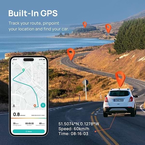 Фото - Видеорегистратор 70mai Dash Cam 4K A810S-2 Set