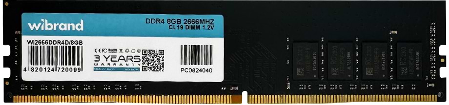 Память DDR Wibrand DDR4 8GB 2666MHz CL19 DIMM (000051587)