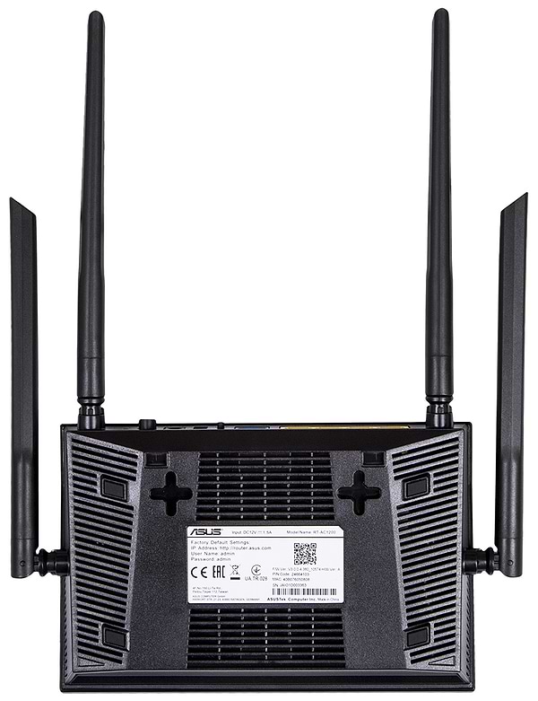 Фото - Маршрутизатор интернет WiFi5 Asus RT-AC1200