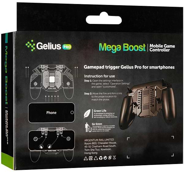 Фото - Геймпад Gelius Pro Mega Boost GP-GT003 Black