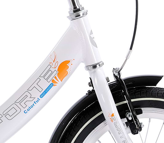 Фото - Двоколісний велосипед Forte Flamingo 16'' White