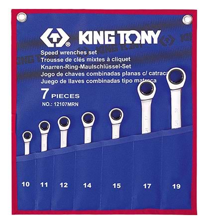 Набір ключів KING TONY 7 шт. (12107MRN)