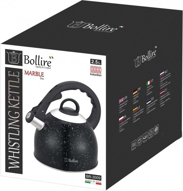 Фото - Чайник металлический Bollire BR-3009 2,5 л