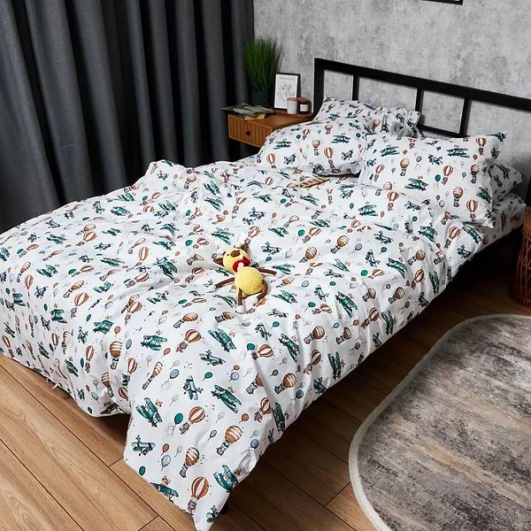 Фото - Комплект постельного белья Moon&Star Бязь Gold Люкс Cloud Adventures 160х220х2 нав. 2х40х60 (MS-820006190)