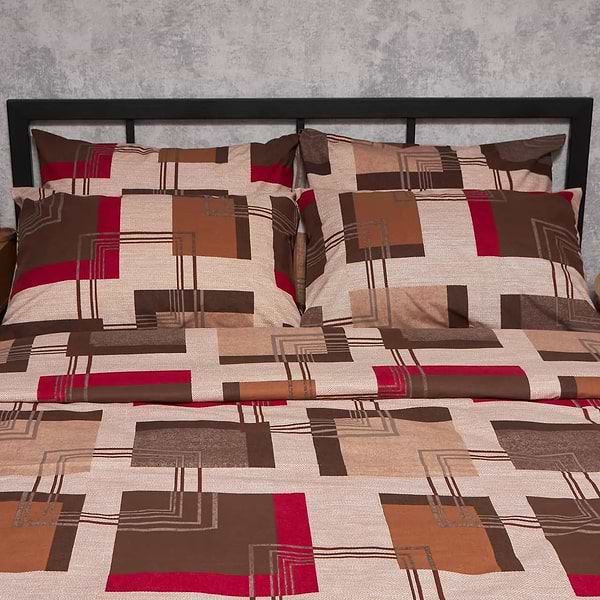 Фото - Комплект постільної білизни Moon&Star Бязь Gold Люкс Retro Geometry 160х220х2 нав. 2х40х60 (MS-820006715)