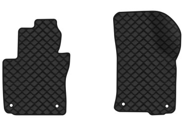 Килимки з екошкіри в салон авто передні EVAtech для Octavia A5 (MT, 8 clips) Skoda 2004-2013 2 покоління Combi EU (SK12149AB2AV4BBB)