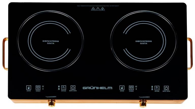 Плита електрична настільна Grunhelm GIR-202 - Фото 1