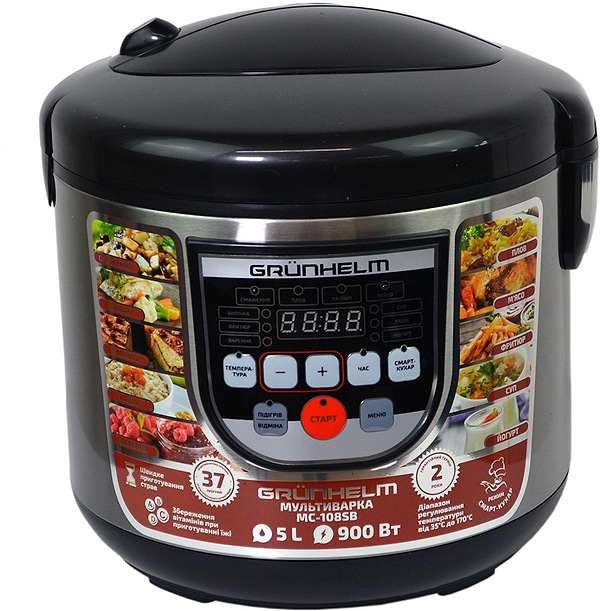 Фото - Мультиварка Grunhelm MC-108SB Фото - Мультиварка Grunhelm MC-108SB