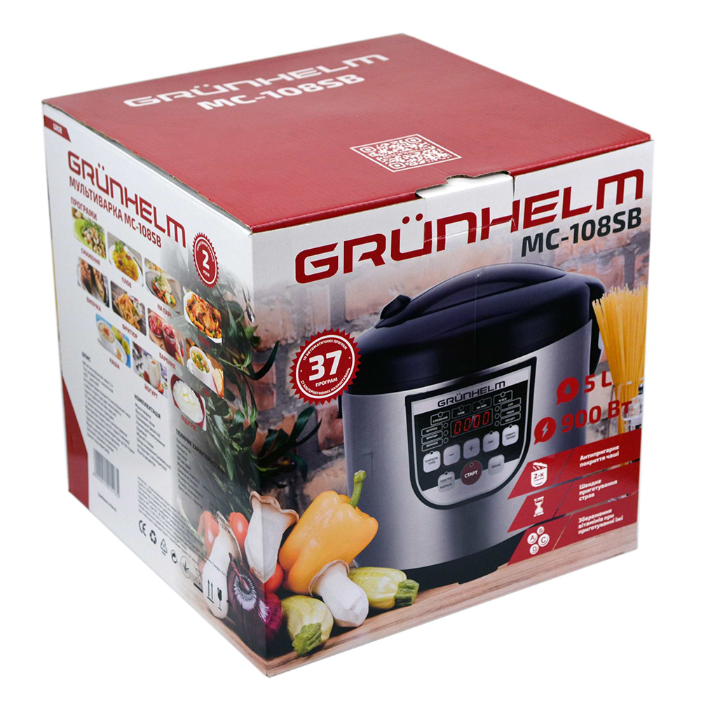 Фото - Мультиварка Grunhelm MC-108SB