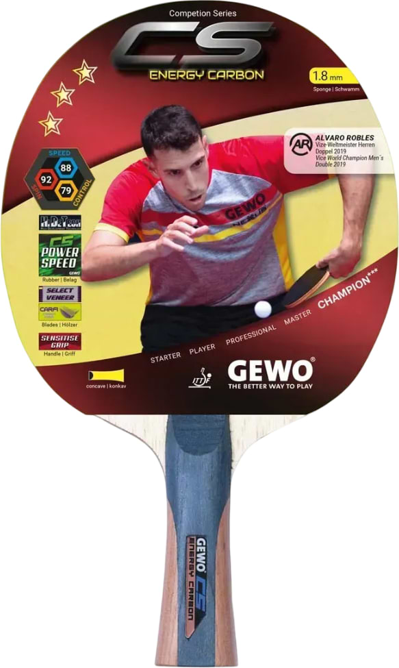 Ракетка для настільного тенісу Gewo CS Energy Carbon FL (860500001)