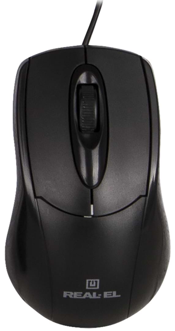 Фото - Клавиатура+мышь REAL-EL Standard 503 Kit USB Black (EL123100022)