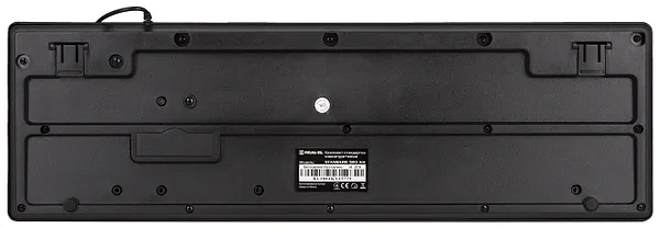 Фото - Клавиатура+мышь REAL-EL Standard 503 Kit USB Black (EL123100022)