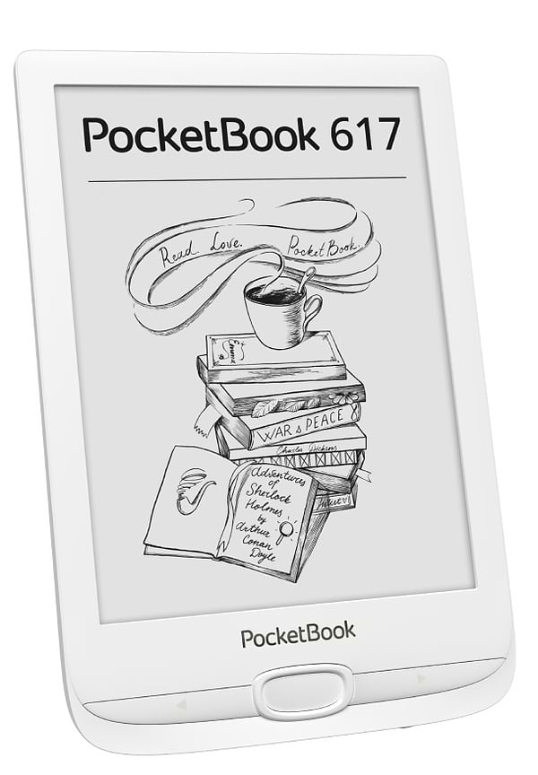 Фото - Електронна книга PocketBook 617 White (PB617-D-CIS)
