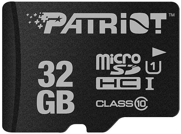 Фото - Карта пам'яті Patriot MicroSDHC 32GB UHS-I Class 10 LX (PSF32GMDC10)