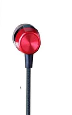 Фото - Навушники вкладиші дротові Grunhelm GEP-02R Red