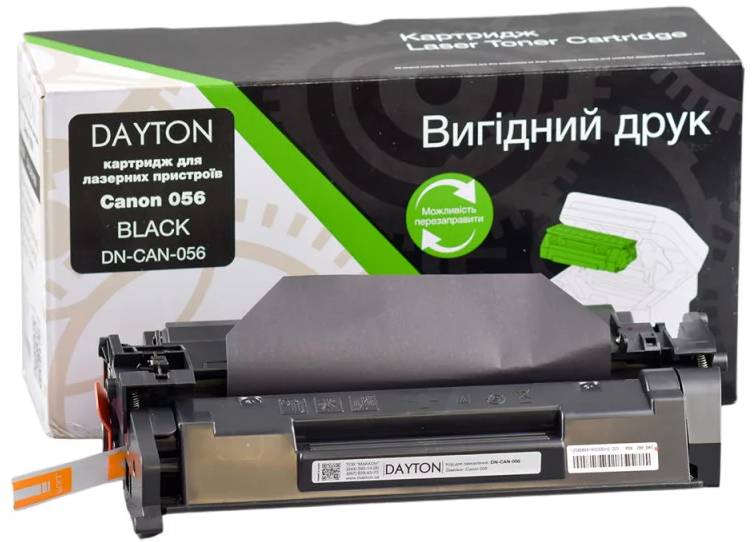 Картридж для лазерных принтеров/МФУ Dayton Canon 056 для MF-540, LBP-320 (DN-CAN-056)