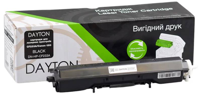 Картридж для лазерных принтеров/МФУ Dayton HP CF233A (33A) для LJ Ultra M105/106/133/134 (DN-HP-CF233A)