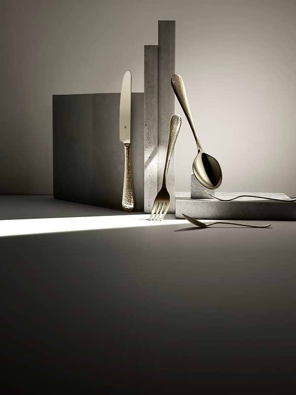 Фото - Набор столовых приборов WMF 1224916590 SITELLO GOLD EDITION 30 пр.