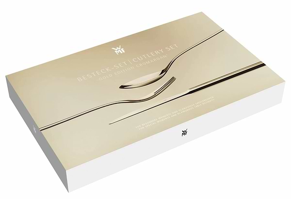Фото - Набор столовых приборов WMF 1224916590 SITELLO GOLD EDITION 30 пр.