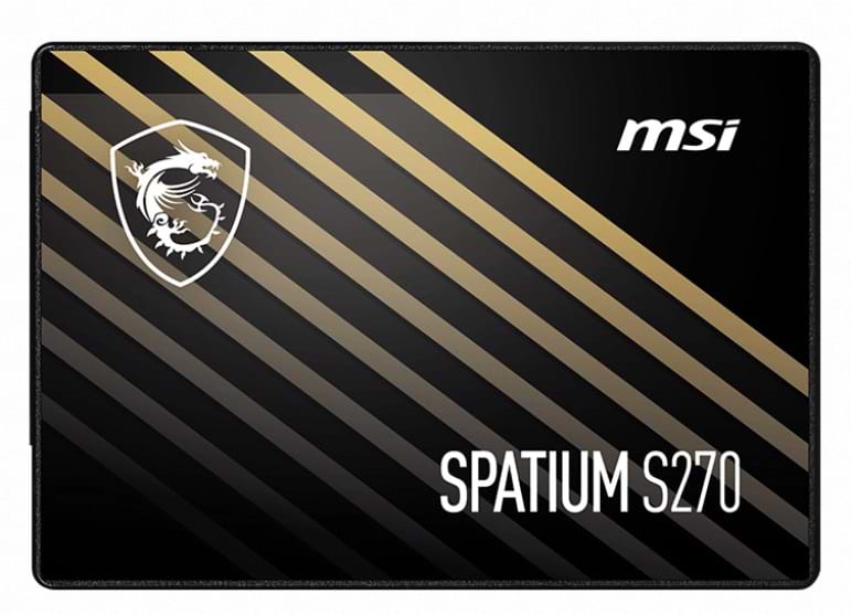 SSD-накопичувач внутрішній MSI Spatium S270 240GB 2.5 SATAIII 3D TLC (S78-440N070-P83)