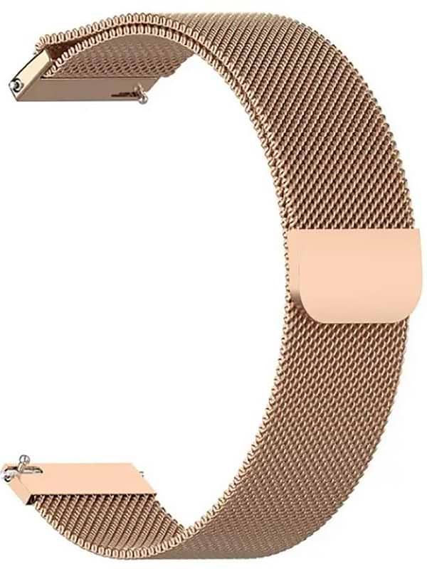 Ремешок для смарт-часов BeCover Milanese Style for Samsung Galaxy (20mm)/Watch 5/ Watch 4 40/44mm/Watch 42mm/Watch Active/Active 2 40/44mm/Watch 3 41mm/Gea (707672) - Фото 1