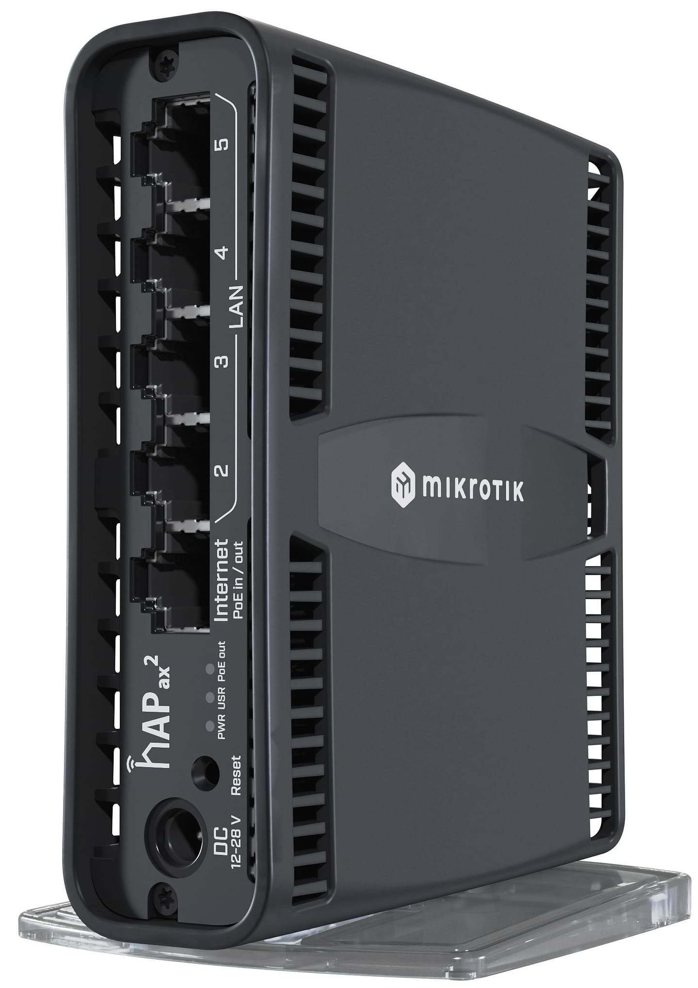 Маршрутизатор интернет WiFi6 MikroTik hAP AX2 (C52iG-5HaxD2HaxD-TC) - Фото 1