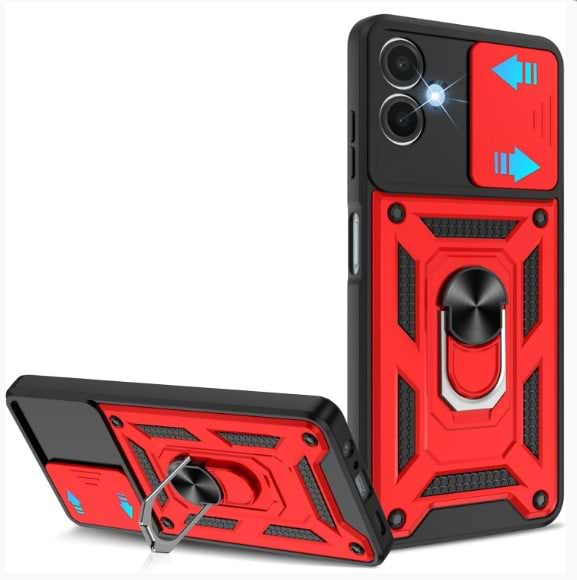 Фото - Чохол для смартфону BeCover Military for Samsung Galaxy A06 SM-A065 Red (713068)