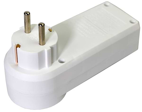 Фото - Перехідник 220В Grunhelm RKU1-01/01+2 USB White