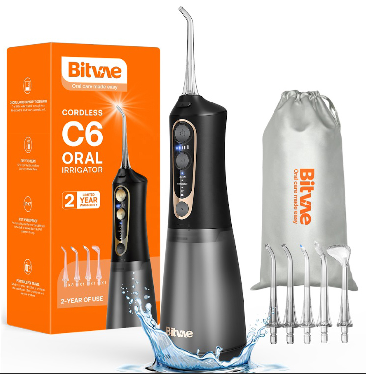 Іригатор Bitvae С6 Black - Фото 1